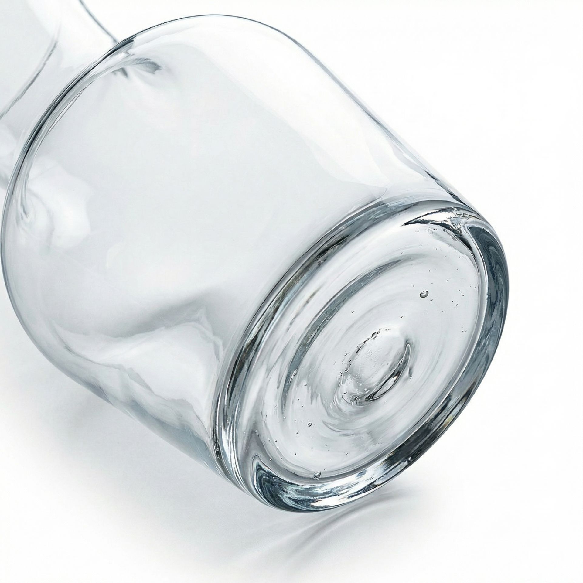 Juego de 2 Jarras de Cristal Transparente tipo Florero - Imagen 3