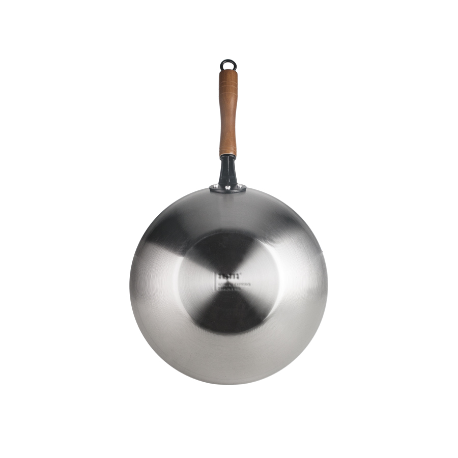 Wok IBILI KarbonSteel 32 cm - Imagen 2